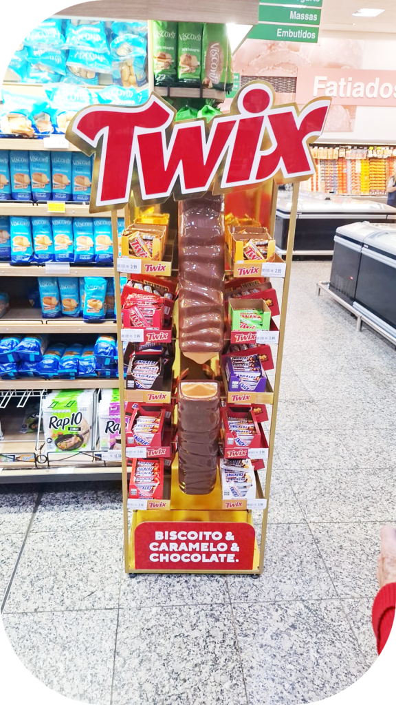 Ilha Promocional Twix